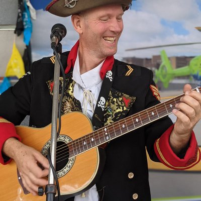 Piratitude Gallery Image. -  Piratitude play for the opening of Air Ambulance shop in Yate